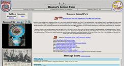 Desktop Screenshot of bensonsanimalpark.com